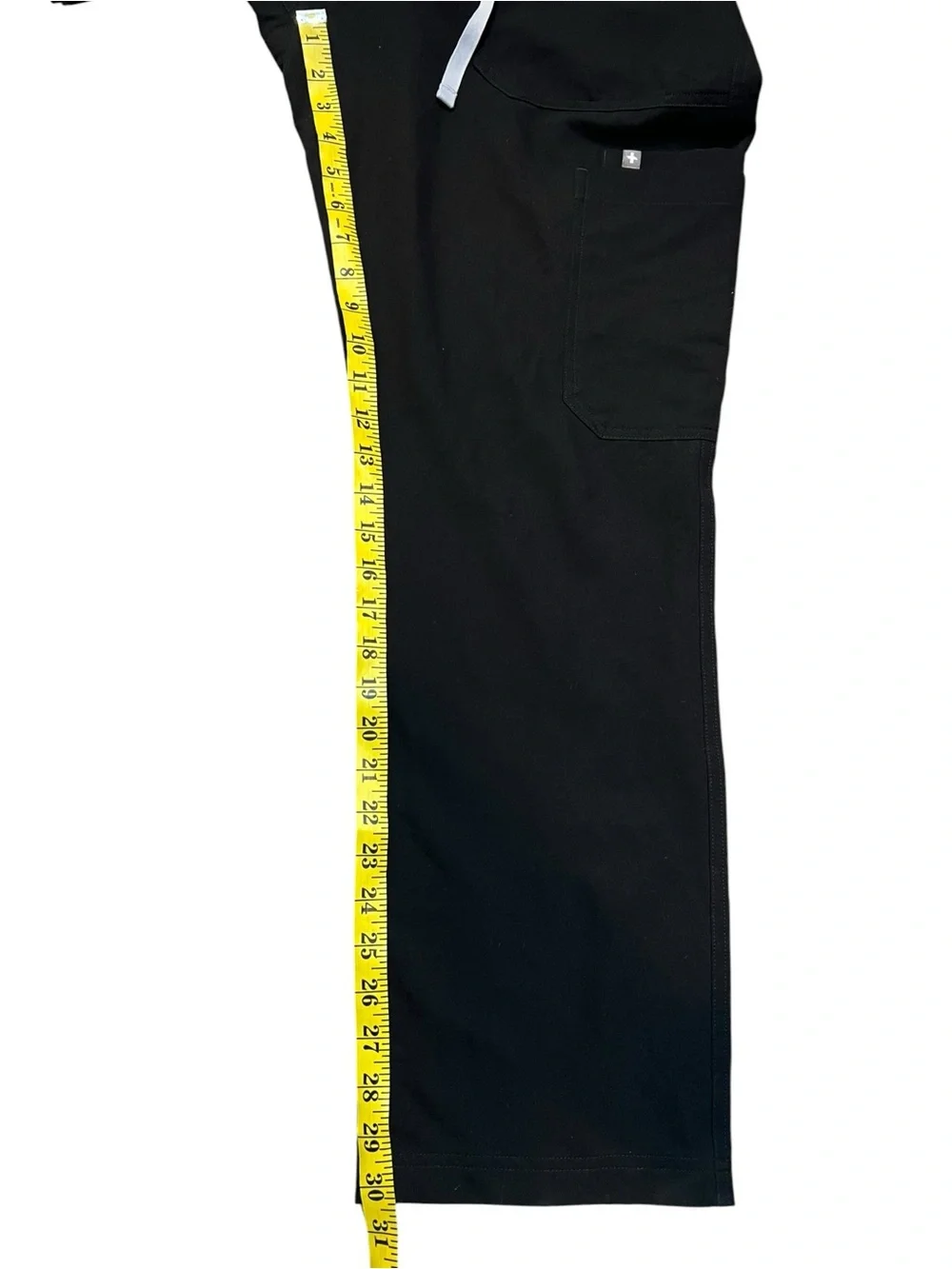 Figs Mens Cairo Cargo Scrub Pants in Black - Size Large
